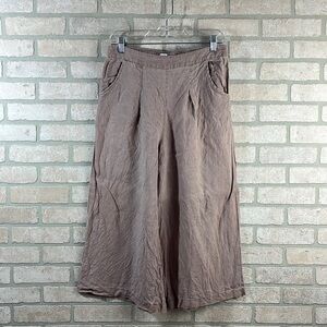 Sigrid Olsen Tan Cropped Pants